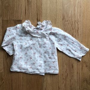 Floral light cotton Bonpoint blouse